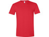 T‑Shirts Gildan 4.5 oz Soft Style Cotton G64000 red