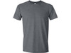 T‑Shirts Gildan 4.5 oz Soft Style Cotton G64000 dark heather