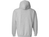 18500 Gildan® Heavy Blend™ Adult Hooded Sweatshirt Fleece Pullover Hoodie Heather gray back