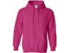 18500 Gildan® Heavy Blend™ Adult Hooded Sweatshirt Fleece Pullover Hoodie heliconia hot pink