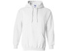 18500 Gildan® Heavy Blend™ Adult Hooded Sweatshirt Fleece Pullover Hoodie white