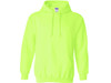 18500 Gildan® Heavy Blend™ Adult Hooded Sweatshirt Fleece Pullover Hoodie neon green safety yellow