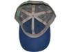 Pigment-Dyed Cotton Mesh Trucker Hats navy blue Khaki inside