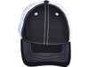 Contrast Stitching Trucker Hats front Black/White