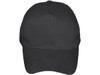 soft structured blank Polo Dad Hats black front