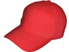 soft structured blank Polo Dad Hats red 