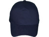soft structured blank Polo Dad Hats blue front