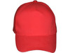 soft structured blank Polo Dad Hats red front