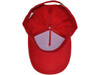 soft structured blank Polo Dad Hats red inside