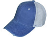 Vintage Pigment Dyed Trucker Hats blue white 