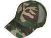 Blank Structured Trucker Hats green camo 