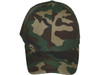 Blank Structured Trucker Hats green camo front