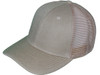 Blank Structured Trucker Hats khaki