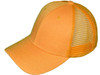 Blank Structured Trucker Hats yellow