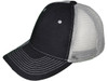 Blank Trucker Hats - Structured Mesh BK Caps black light gray