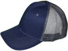 Blank Trucker Hats - Structured Mesh BK Caps navy Blue dark gray