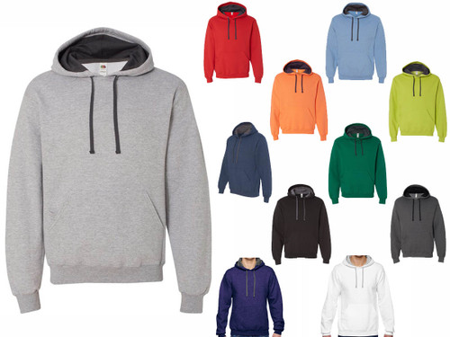 Fruit of the Loom SF76R - SofSpun® Hooded Pullover Sweatshirt Fleece Hoodie