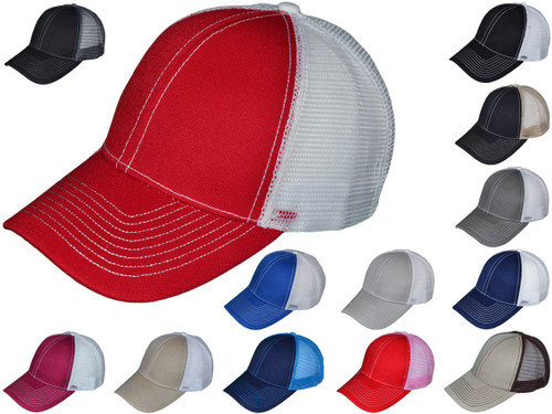 low profile trucker hats wholesale