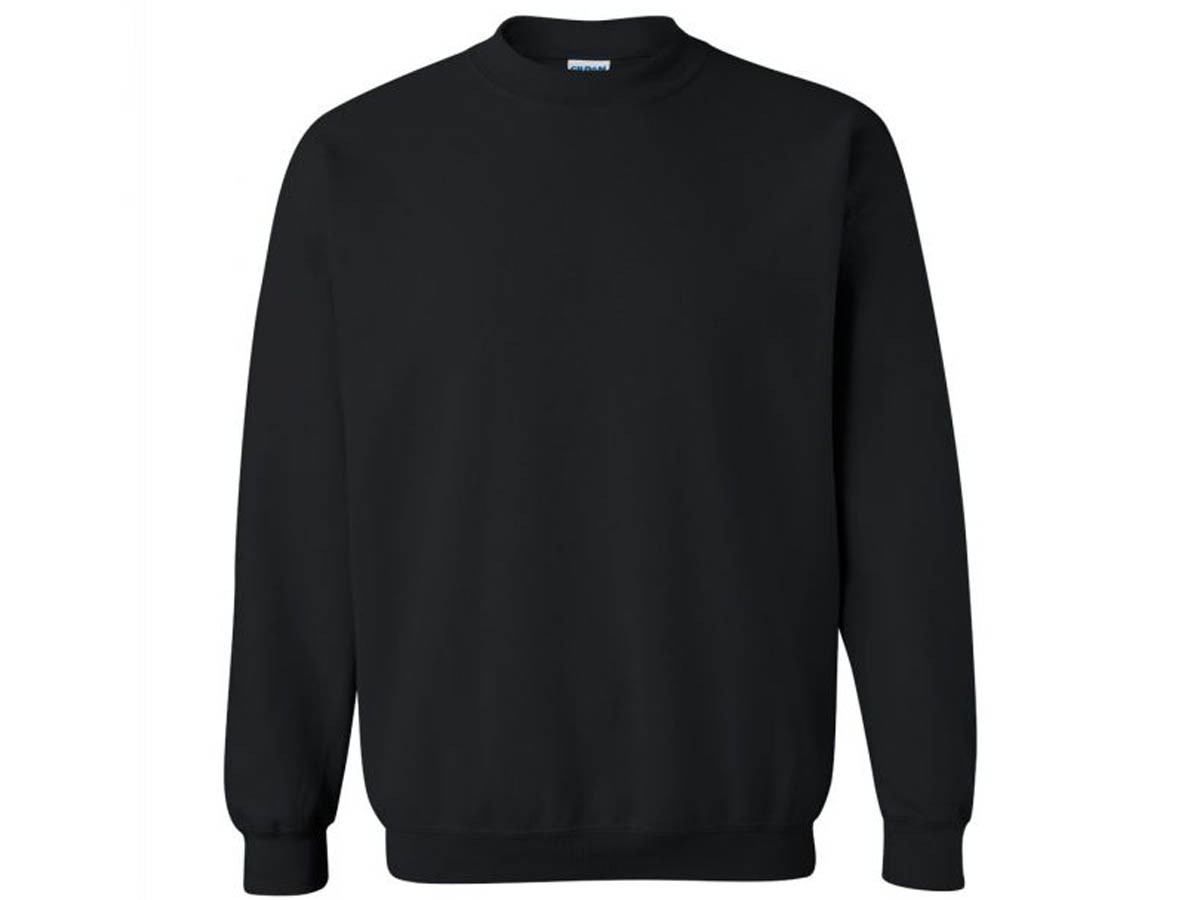 18000 Gildan Heavy Blend? Adult Crewneck Sweatshirt (Black) - 5260