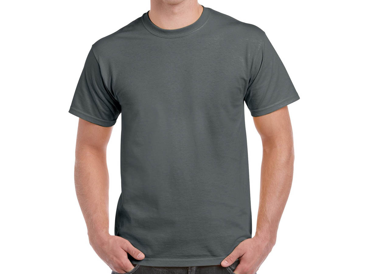T-Shirts Gildan 6 oz/yd Ultra Cotton Adult T-Shirt G2000 Unisex (XL Charcoal) - 5320