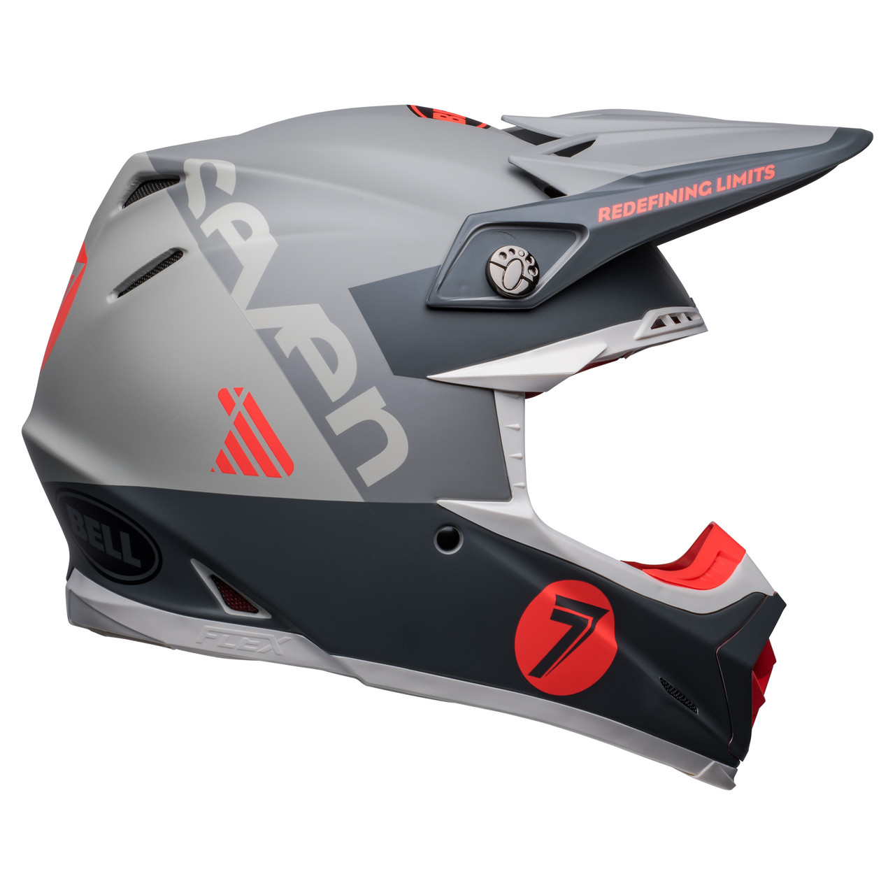 Bell MX 2023 Moto-9S Flex Adult Helmet (Seven Vanguard Matte