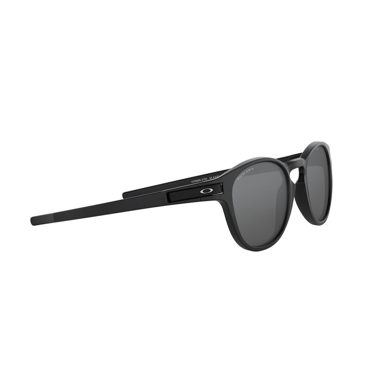 Oakley Latch Sunglasses Adult (Matte Black) Prizm Black Lens | RaceFX
