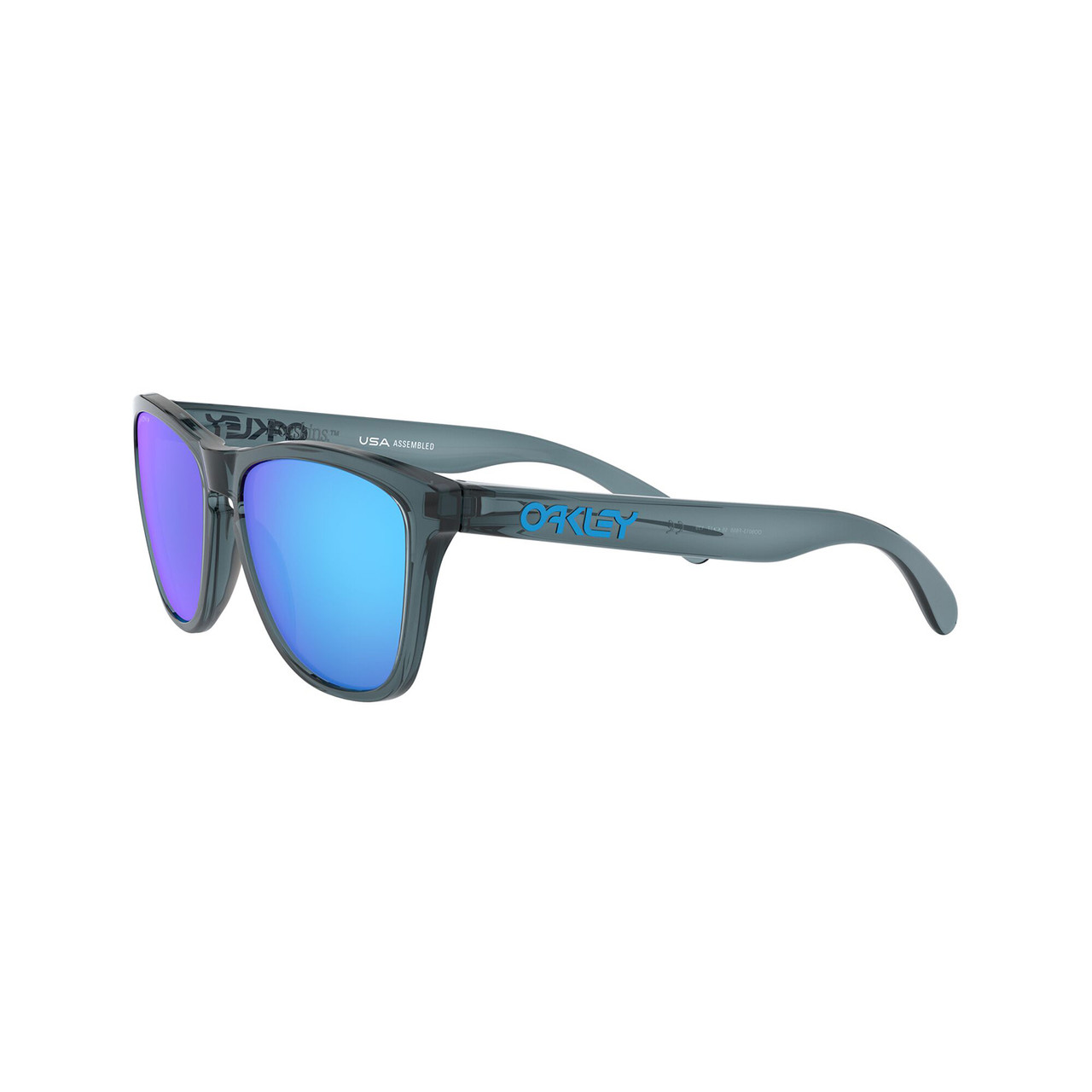 Frogskins™ Prizm Sapphire Polarized Lenses, Crystal Black Frame Sunglasses