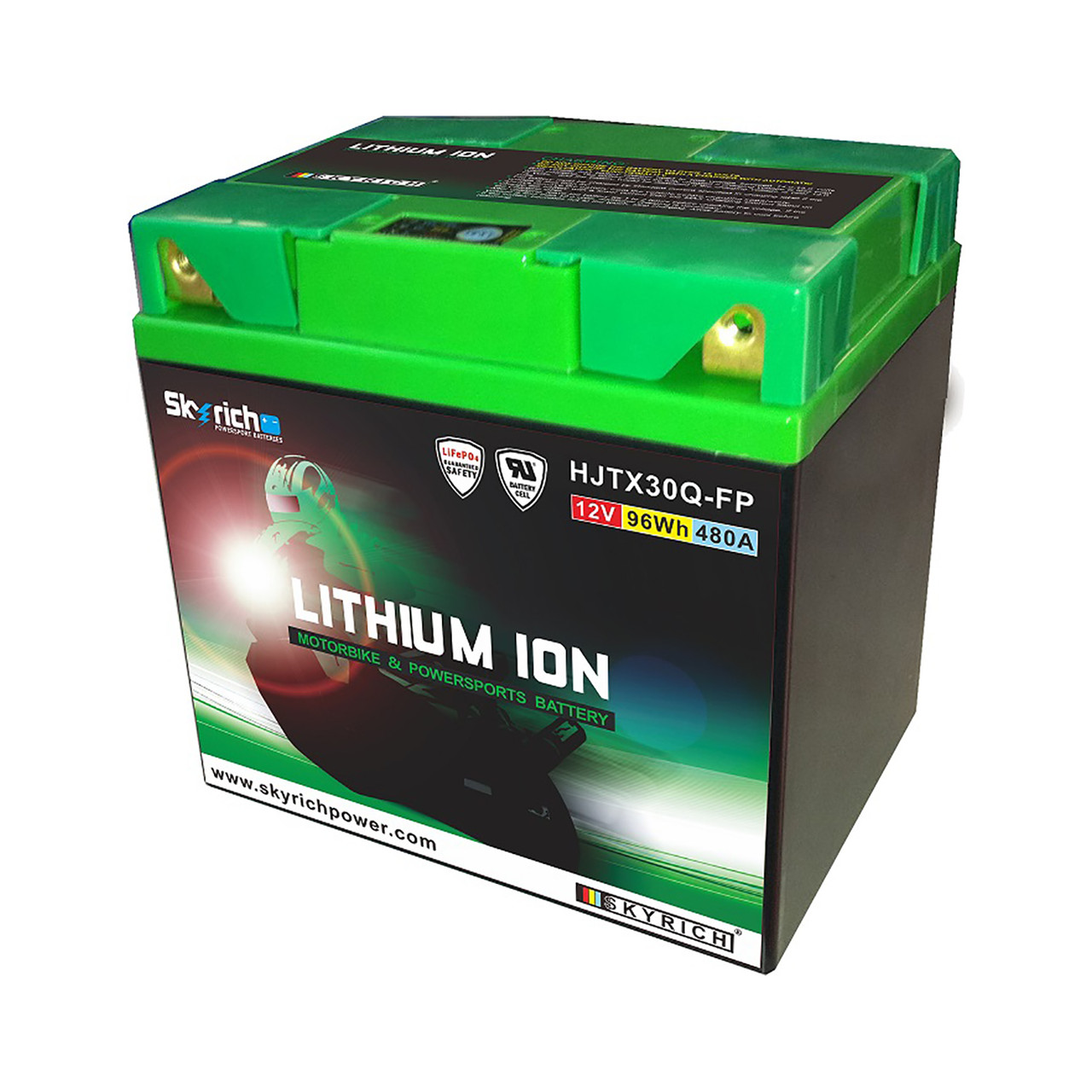 SPS SkyRich LIPO09A Lithium Ion Battery - Jaws Motorcycles