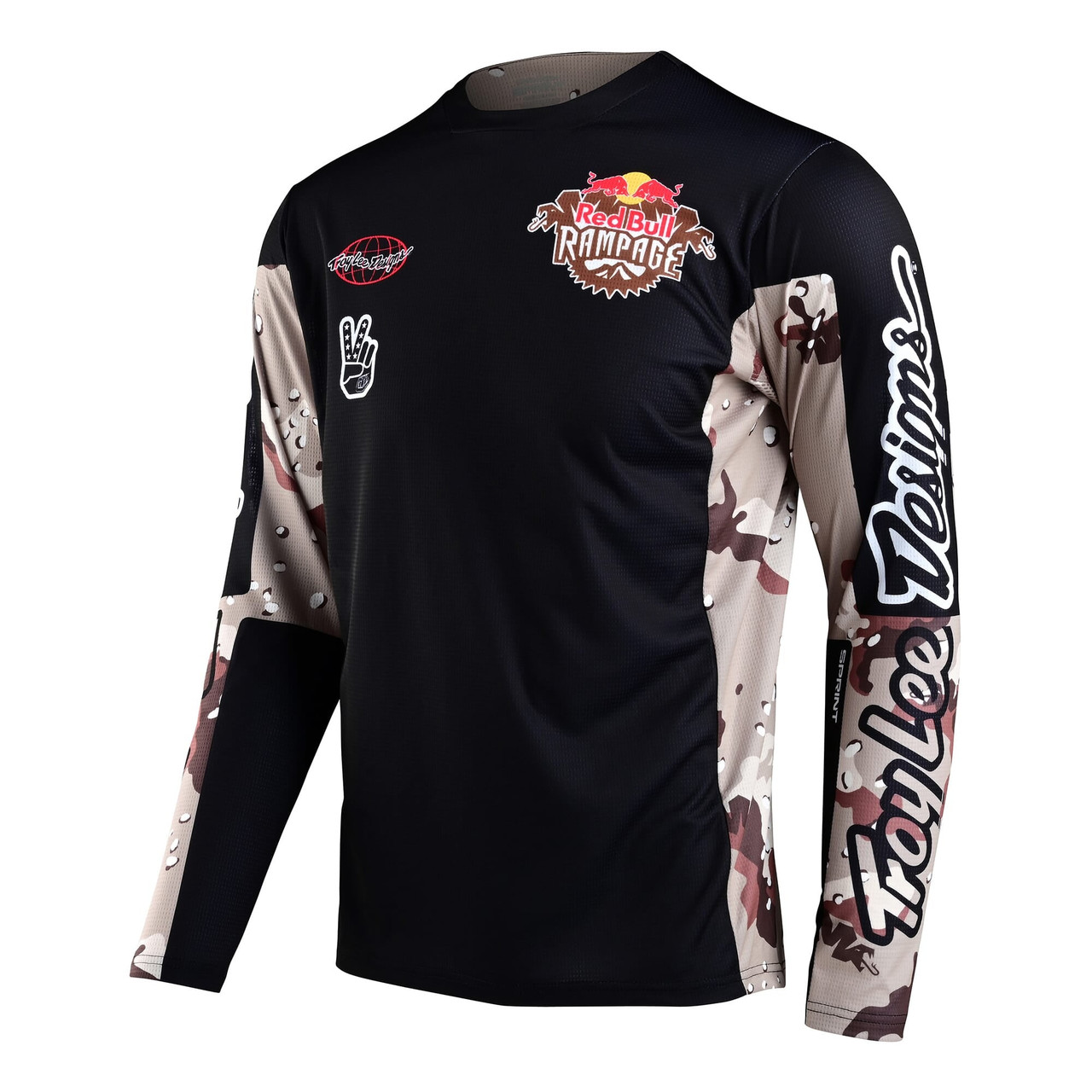 Troy Lee Designs Redbull Rampage Sprint Long Sleeve Jersey Lockup 