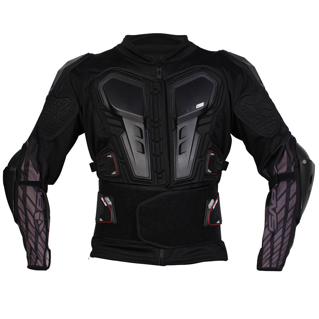 EVS G6 Ballistic Jersey (Inc Belt) Black (Optional Sizes) | RaceFX
