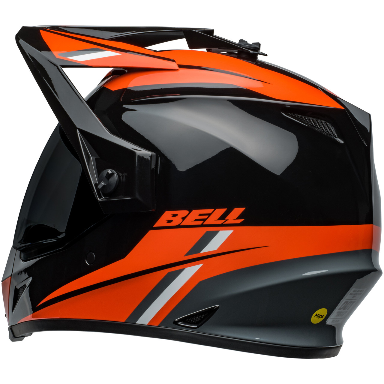 Casque Bell MX 9 Adventure Mips Dash gloss black red, trail
