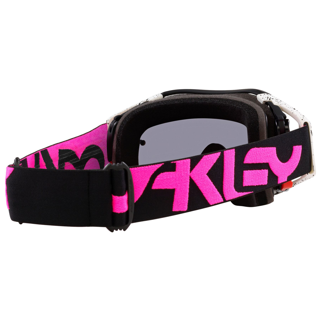 Oakley Airbrake MX Goggle (Black Splatter) Dark Grey Lens