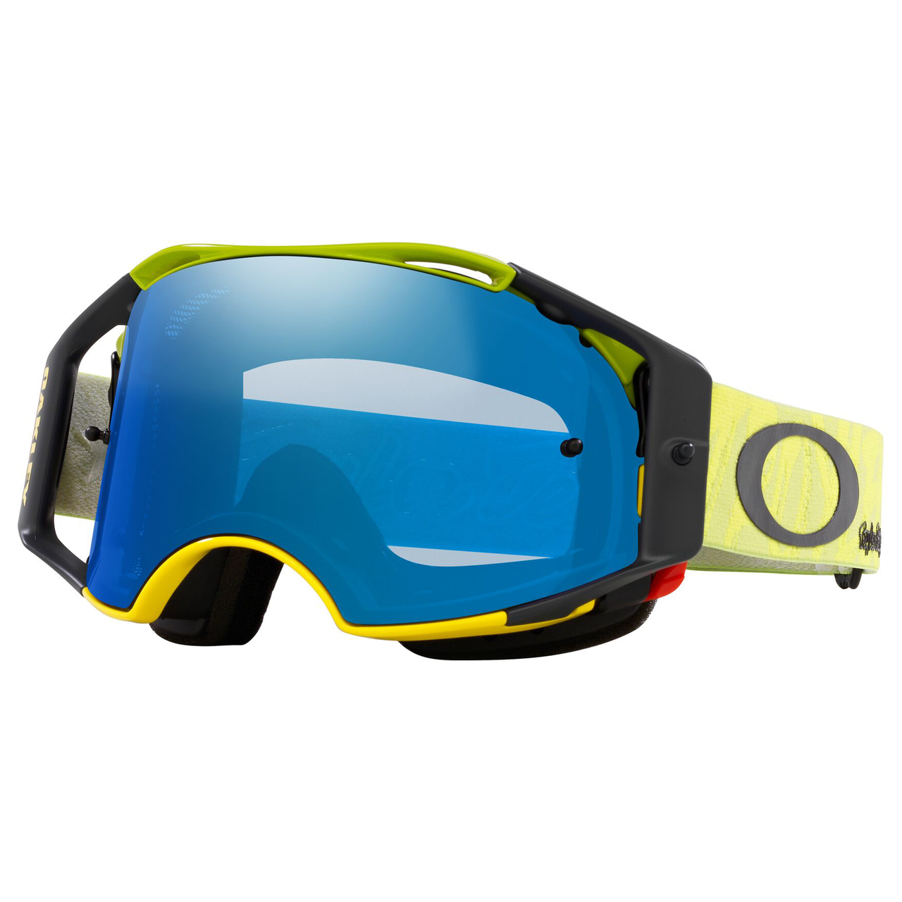 Oakley Airbrake TLD Collection MTB Goggle (Painted Yellow) Ice 