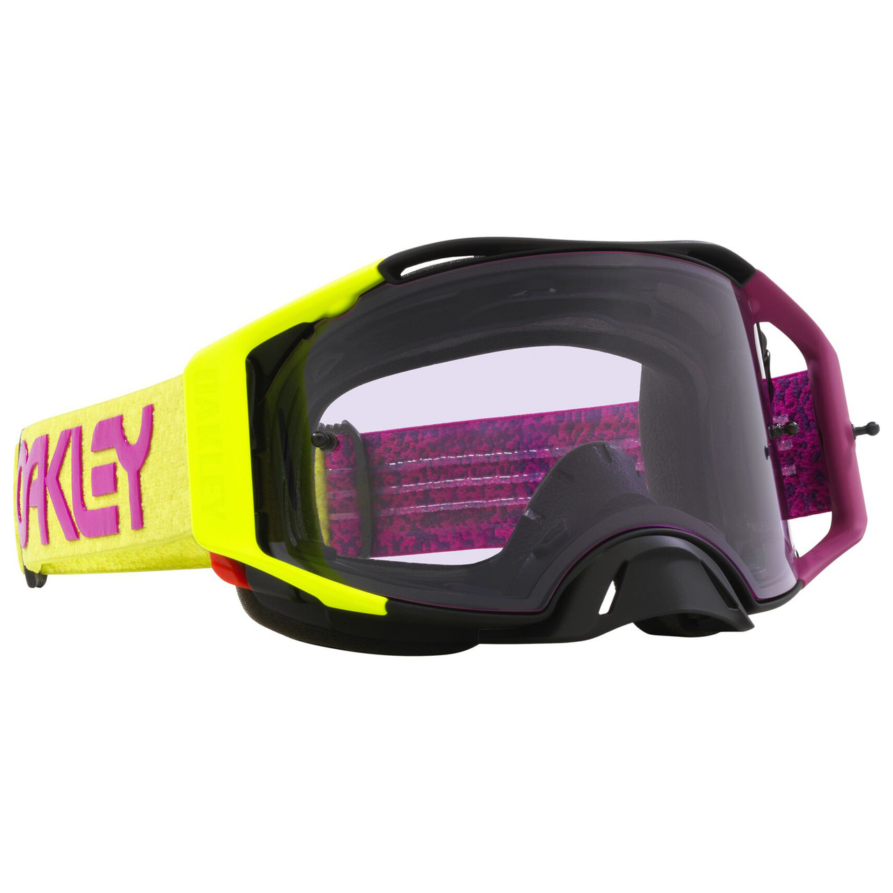Oakley Airbrake TLD Collection MTB Goggle (Painted Yellow) Ice