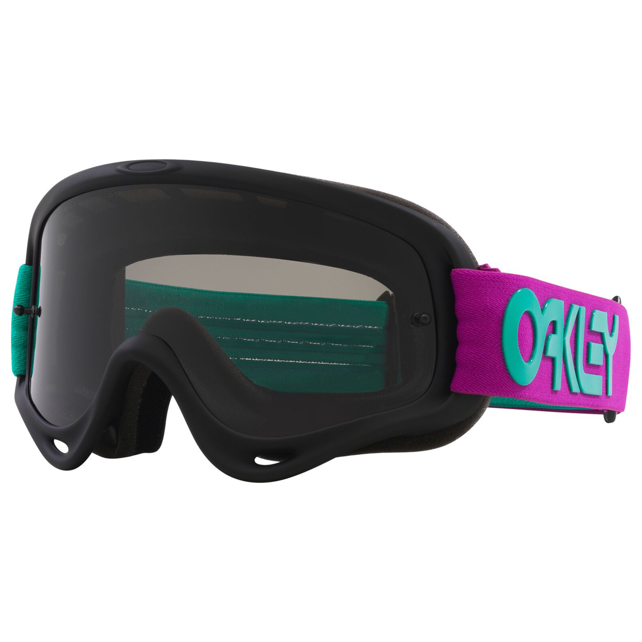 Oakley O Frame TLD Collection MX Goggle (Painted Black) Dark Grey Lens