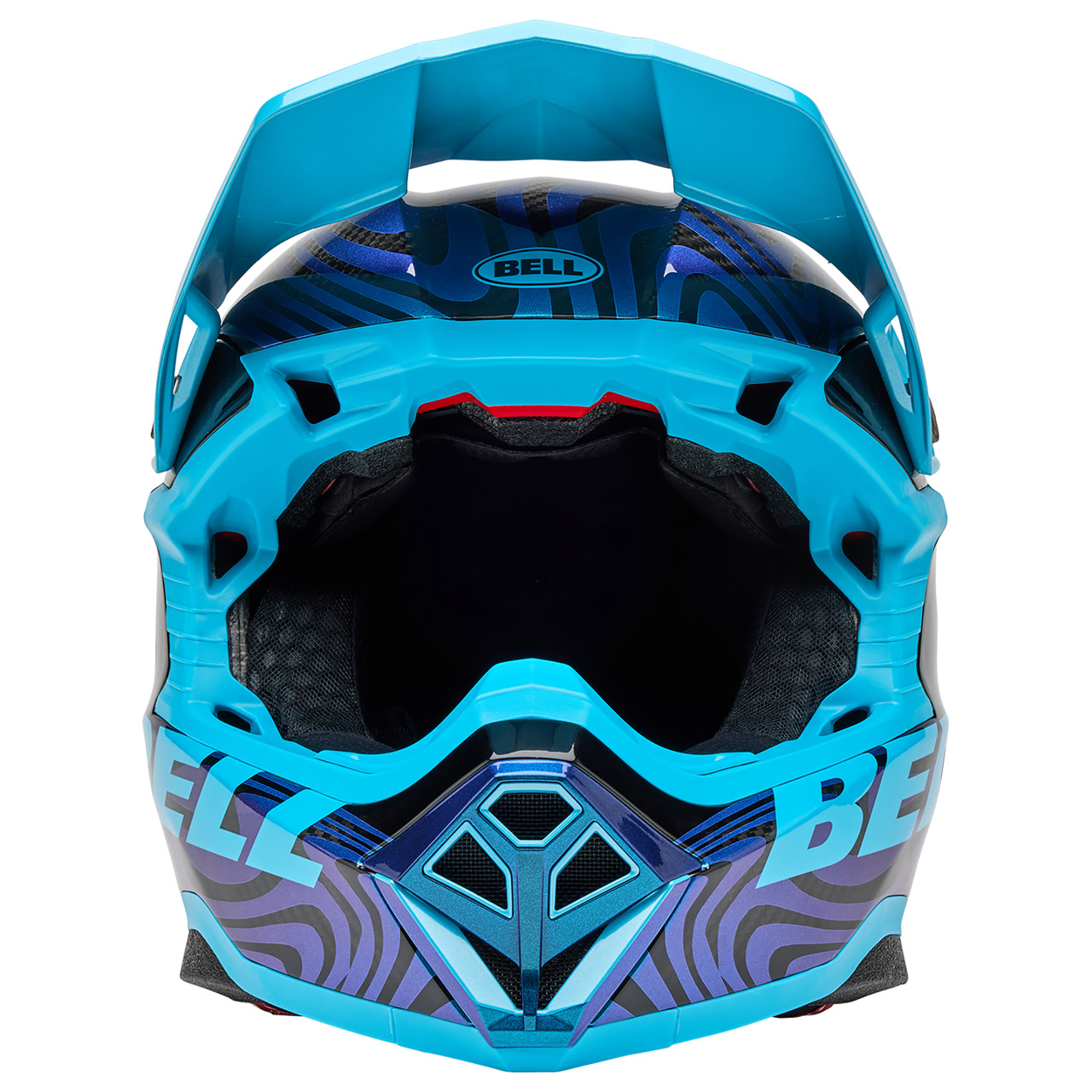 Bell MX 2025 Moto-10 Adult Helmet (Cortex Blue)
