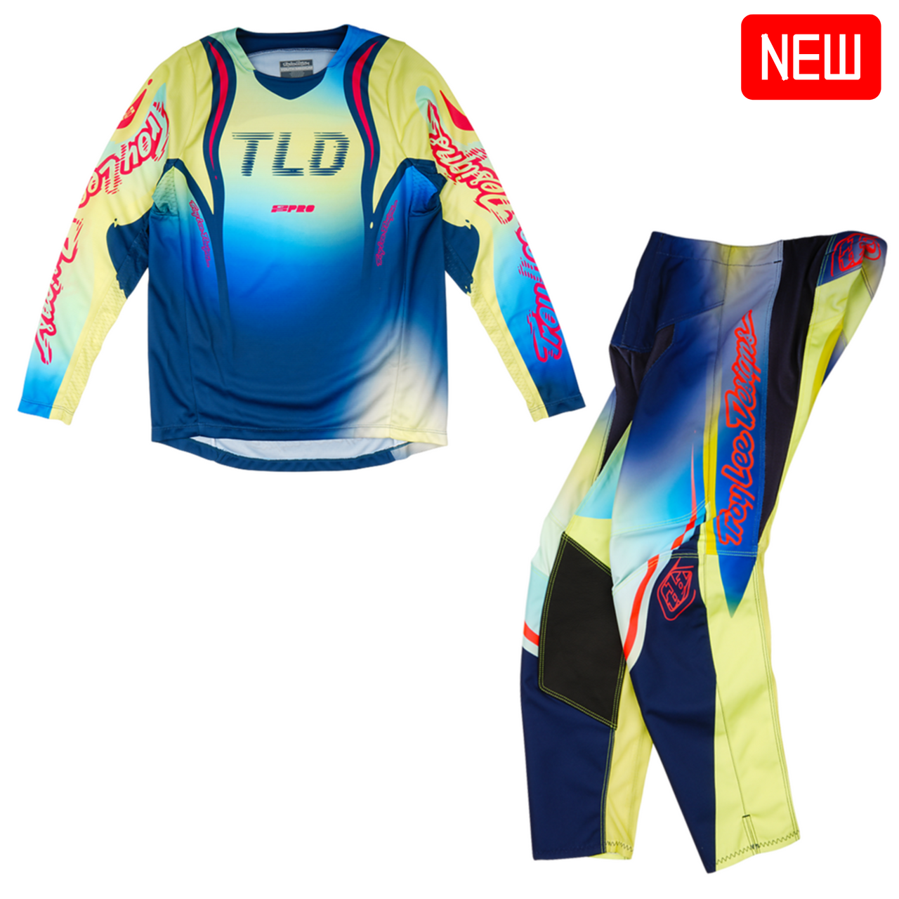 Troy Lee Designs 2025 Spring Youth GP Pro Kit Combo - Drip Glo