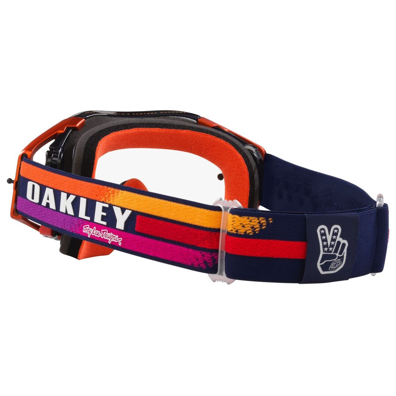 Oakley Airbrake TLD Collection MTB Goggle (Painted Yellow) Ice