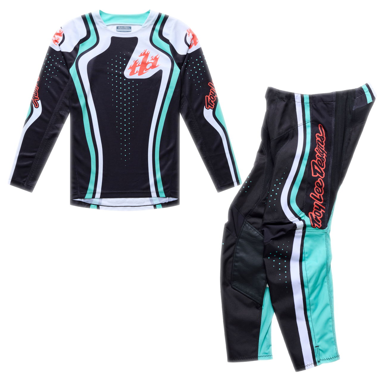 Troy Lee Designs 2025 Fall Youth GP Pro Kit Combo - Membrane White