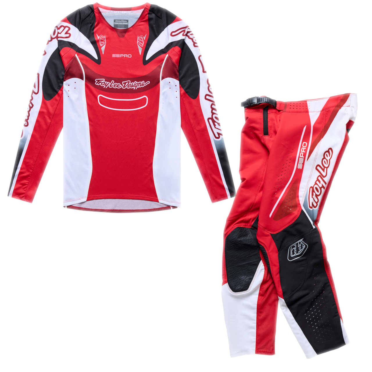 Troy Lee Designs 2026 Spring Youth SE Pro Kit Combo - Salvo Red