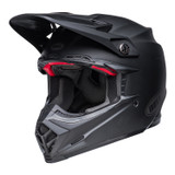 Bell MX 2023 Moto-9S Flex Adult Helmet (Matte Black) Front Left