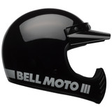 Bell 2023 Cruiser Moto-3 Adult Helmet (Classic Black) Side Right