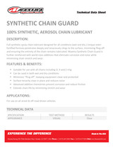 Maxima Chain Synthetic Guard Large Crystal Clear Chain Lube 460ml (12 Per Box) Data Sheet Maxima Chain Synthetic Guard Large Crystal Clear Chain Lube 460ml (12 Per Box) Data Sheet