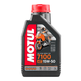 Motul 4T 7100 (15W50) 1 Litre (12 Per Box)