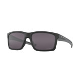Oakley Mainlink Sunglasses Adult (Matte Black) Prizm Grey Lens Front Left