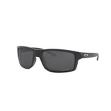 Oakley Gibston Sunglasses (Matte Black) Prizm Black Polarized Lens Front Left Oakley Gibston Sunglasses (Matte Black) Prizm Black Polarized Lens Front Left