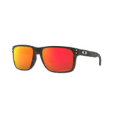 Oakley Holbrook XL Sunglasses Adult (Matte Black Camo) Prizm Ruby Lens Front Left