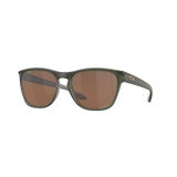 Oakley Manorburn Sunglasses Adult (Matte Olive Ink) Prizm Tungsten Polarized Lens Front Left