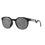 Oakley HSTN Sunglasses Adult (Matte Black/Polarized Black) Prizm Grey Gradient Lens Front Left