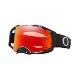 Oakley Airbrake MX Goggle (Tuff Blocks Gunmetal) Prizm Torch Iridium Lens Front Left